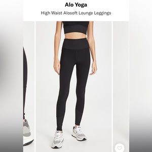 ALO Yoga High-Waist Alosoft Lounge Legging